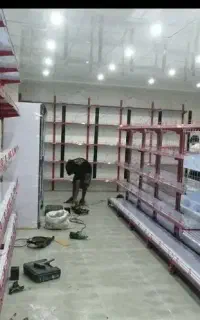 قفسه لچکی خور فروشگاه