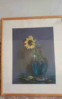 تابلو نقاشی گل