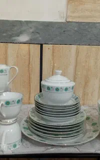 سرویس چینی مارک چین فوق الهاده قدیمی ۲۲تیکه