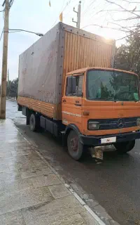 خاور۶۰۸  مصقف  بنز المان نارنجی