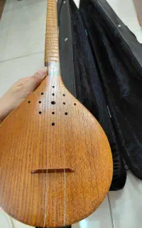 ساز سه تار دست سازساخت اقای عبدلهی عزیزباچوب گردو