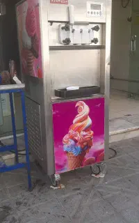 دستگاه بستنی قیفی سه نازله وارداتی