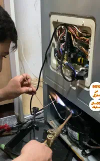 تعمیرات تخصصی انواع یخچال فریزر 90%درمنزل