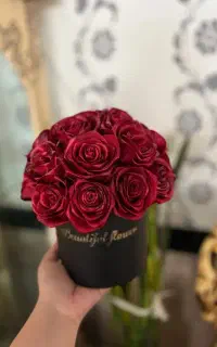دسته گل روبانی و اینه های شیک