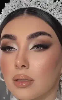 میکاپ ، شینیون ،رنگ ولایت ناخن کراتین مژه
