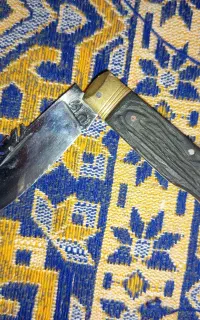 چاقو زنجان پوست شاخ گاوی