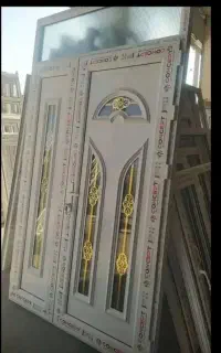 درب پنجره دوجداره وتوری پلیسه