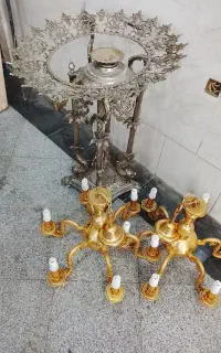 خرید وفروش لوستر های برنزی