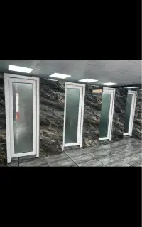 درب و پنجره دوجداره UPVC و توری پلیسه ریلی