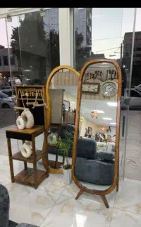 آینه قدی قوسی چوب روس اردکان