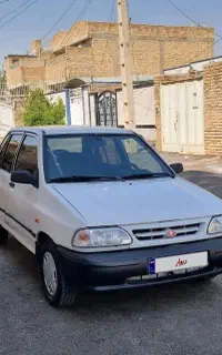 پراید سفید تکسوز