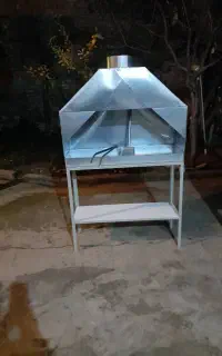 منقل کبابی با دودکش