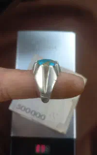 انگشتر وسکه نقره