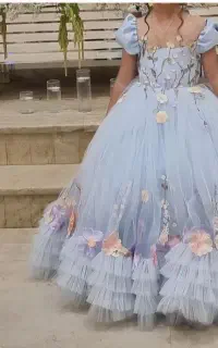 لباس عروس بچه گانه نو نو