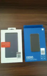 دو عدد پاور بانک شیایومی10000 آکبند