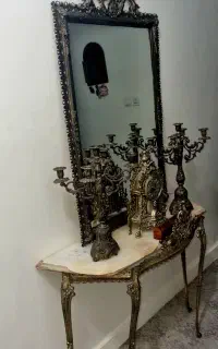 آینه تمام برنز و با قدمت بالا