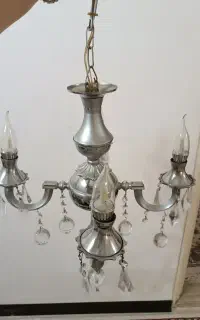 لوستر تمام استیل یک جفت