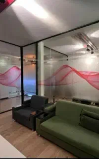 شیشه سکوریت لمینت پارتیشن حمام بالکنی پنجره درUPVC