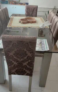سرویس میز و صندلی غذا خوری هشت نفره