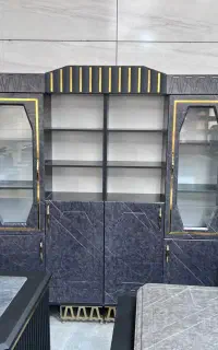 کمدبایگانی کمدآرایش کتابخانه سه تیکه جلوچرم سناتور