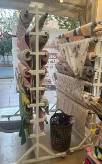 رگال ملحفه وسفره وپرده