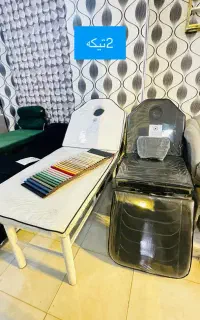 تخت کف فوم 4 تیکه زرکالا-سفید و مشکی