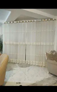 پرده توری پانچ شده