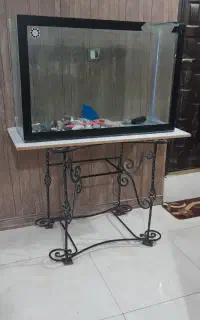 اکواریوم و میز فرفوژه