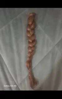 مو‌طبیعی خرمایی ۴۰سانت