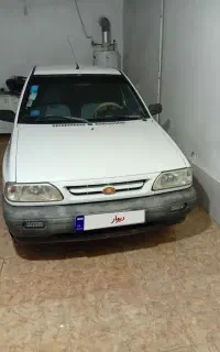 پراید۸۶بدون رنگ کم کاردوگانه کارخانه
