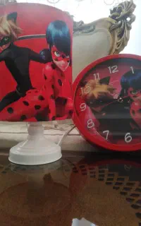 چراغ خواب و ساعت ست