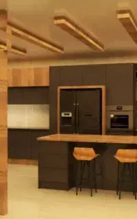 ساخت کابینت  کمد دیواری  و کلبه چوبی و پله چوبی
