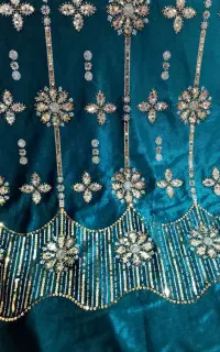 پارچه مخمل مجلسی کار شده