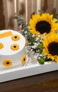 کیک تولد ،کوکی، باکس کیک خواستگاری ، باکس گل و کیک