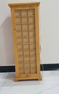 آباژور برقی رنگ چوب