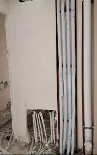 اجرای لوله کشی کولر گازی و نصب