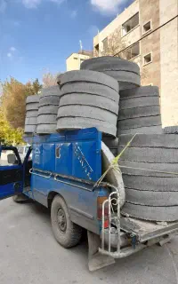 دس چاه و سرچاهی دوس گرد۹۰و۸۰بیضی تحویل کار