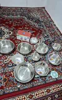 سرویس استیل 10 تیکه