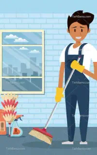 خدمات نظافتی پاکینو