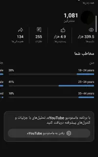 چنل یوتیوب فروشی