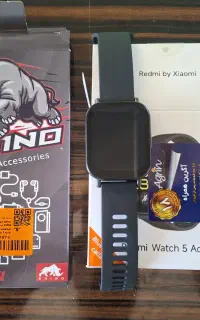 ساعت هوشمند redmi watch 5 active به همراه ضدخش