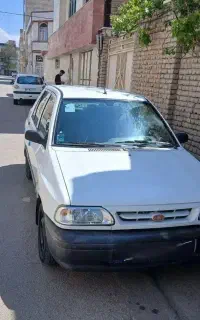 پراید دوگانه کارخانه سفید رنگ مدل ۹۴