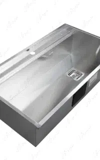 سینک ظرفشویی استیل توکار یک کمتال مدل 90