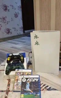 ps5 دیسک خور با لوازم