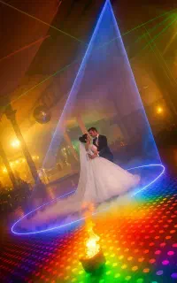 دیجی dj خانم و آقا ارکست گروه کامل منصفانه