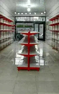 قفسه فروشگاهی و سوپر مارکتی در حد نو