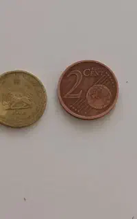 سکه ۱۰ دیناری و ۲ سنتی