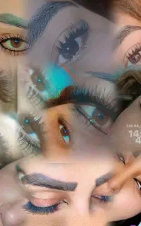 کاشت ناخن کاشت مژه و اکستنشن مژه همراه لیفت ابرو