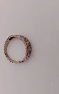 یک عدد حلقه نقره