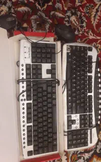 دو عدد موس و کیبورد